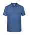 Men Men's Basic Polo Light-denim-melange 8479