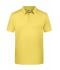 Men Men's Basic Polo Light-yellow 8479