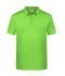 Men Men's Basic Polo Lime-green 8479