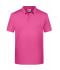 Men Men's Basic Polo Pink 8479