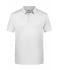 Men Men's Basic Polo White 8479