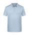 Men Men's Basic Polo Light-blue 8479