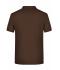 Herren Men's Basic Polo Brown 8479