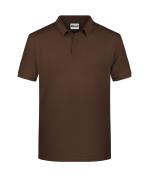 Men Men's Basic Polo OCS Standard Brown 8479