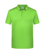 Men Men's Basic Polo OCS Standard Lime-green 8479