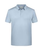 Men Men's Basic Polo OCS Standard Light-blue 8479
