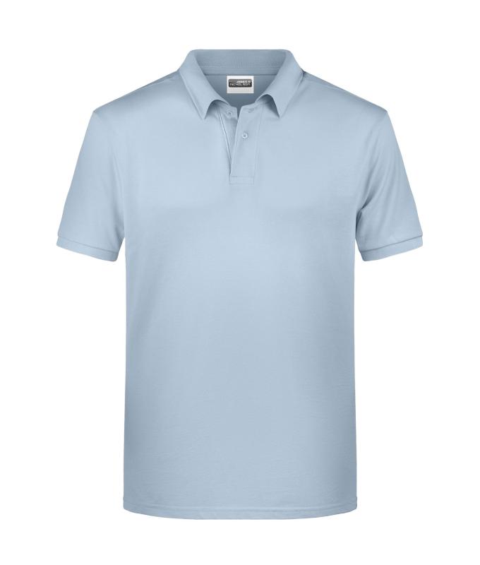 Men Men's Basic Polo OCS Standard Light-blue 8479