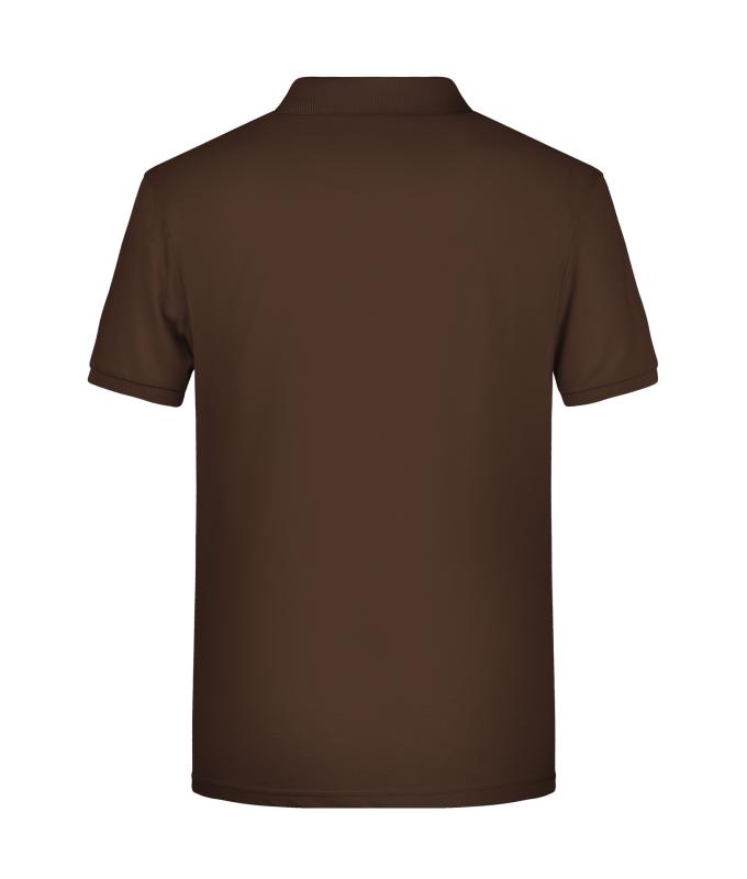 Men Men's Basic Polo OCS Standard Brown 8479