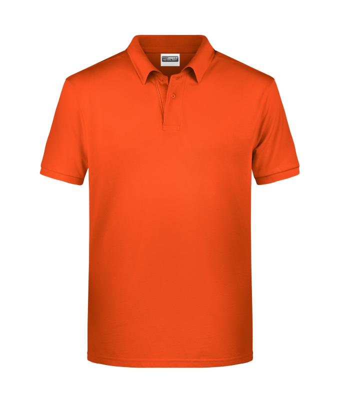 Men Men's Basic Polo OCS Standard Dark-orange 8479