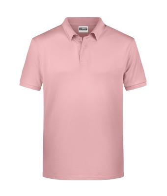 Herren Men's Basic Polo Soft-pink 8479