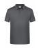 Homme Polo basique pour hommes   OCS Standard Noir-chiné 8479