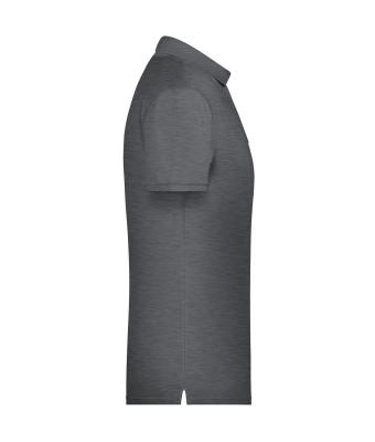 Homme Polo basique pour hommes   OCS Standard Noir-chiné 8479
