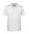 Homme Polo basique pour hommes Blanc 8479