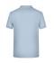 Homme Polo basique pour hommes Bleu-clair 8479