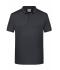 Homme Polo basique pour hommes Graphite 8479