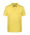 Homme Polo basique pour hommes Jaune-clair 8479