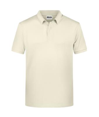 Homme Polo basique pour hommes Vanille 8479