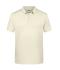 Homme Polo basique pour hommes Vanille 8479