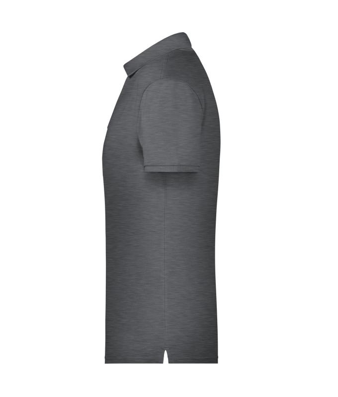 Homme Polo basique pour hommes OCS Standard Noir-chiné 8479