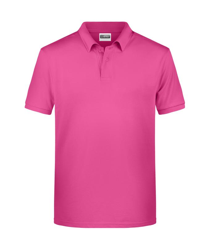 Homme Polo basique pour hommes OCS Standard Rose-vif 8479