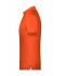 Homme Polo basique pour hommes Orange-foncé 8479