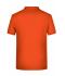 Homme Polo basique pour hommes Orange-foncé 8479