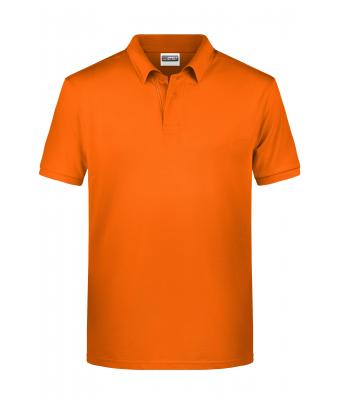 Homme Polo basique pour hommes Orange 8479