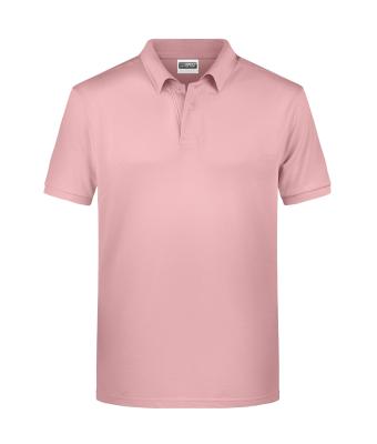 Homme Polo basique pour hommes Rose-pastel 8479