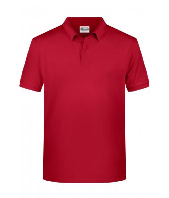 Homme Polo basique pour hommes Rouge 8479