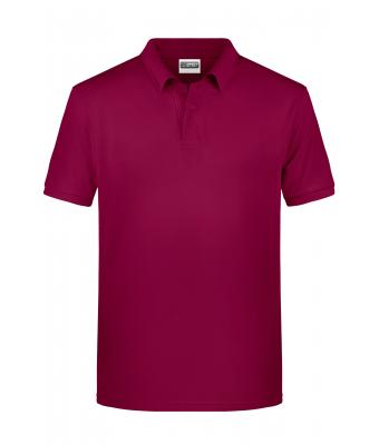 Homme Polo basique pour hommes Vin 8479