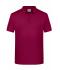 Homme Polo basique pour hommes Vin 8479