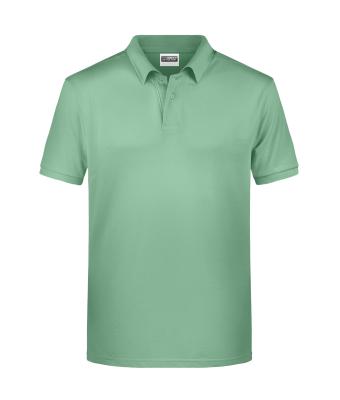 Homme Polo basique pour hommes Vert-jade 8479