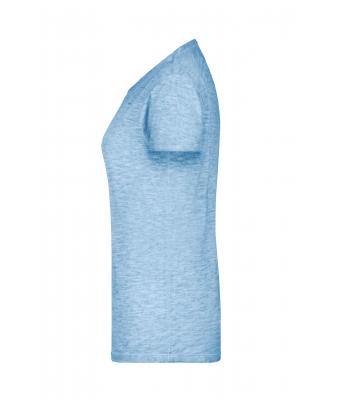Dames Ladies' Slub-T Hemels-blauw 8480