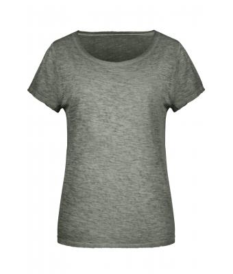 Ladies Ladies' Slub-T Dusty-olive 8480