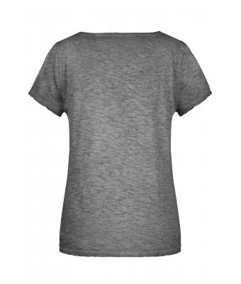 Dames Ladies' Slub-T Grafiet 8480