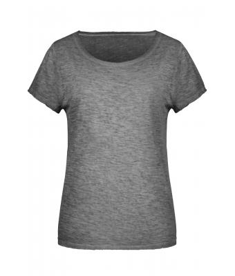 Dames Ladies' Slub-T Grafiet 8480