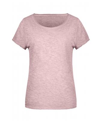 Damen Ladies' Slub-T Soft-pink 8480