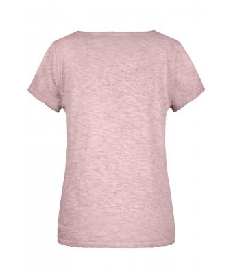 Dames Ladies' Slub-T Zachtroze 8480