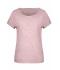Dames Ladies' Slub-T Zachtroze 8480