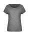 Femme T-shirt slub femme Graphite 8480