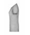 Femme T-shirt slub femme Gris-clair 8480