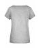 Femme T-shirt slub femme Gris-clair 8480