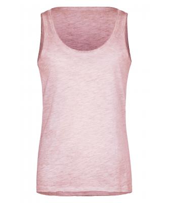 Damen Ladies' Slub-Top Soft-pink 8482