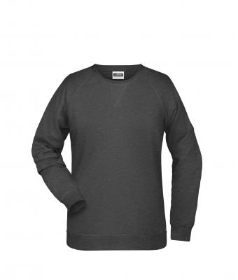 Ladies Ladies' Sweat Black-heather 8652