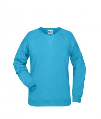 Damen Ladies' Sweat Turquoise 8652