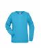 Damen Ladies' Sweat Turquoise 8652