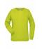 Damen Ladies' Sweat Acid-yellow 8652