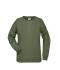 Damen Ladies' Sweat Olive 8652