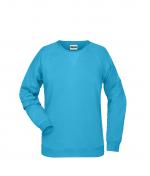 Dames Ladies' Sweat OCS Blended & RCS Turquoise 8652