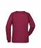 Ladies Ladies' Sweat Burgundy-melange 8652